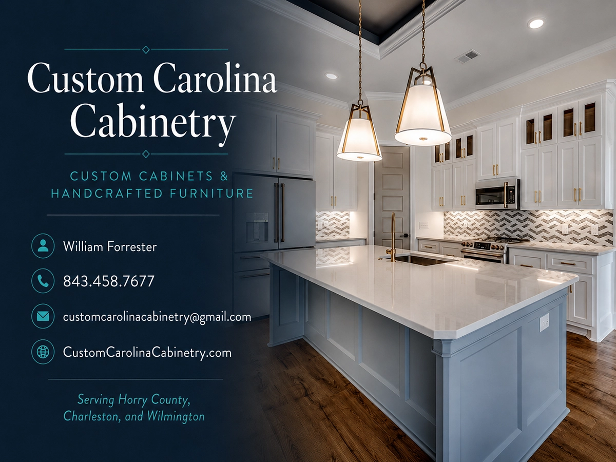 Custom Carolina Cabinetry custom cabinets and handcrafted furniture